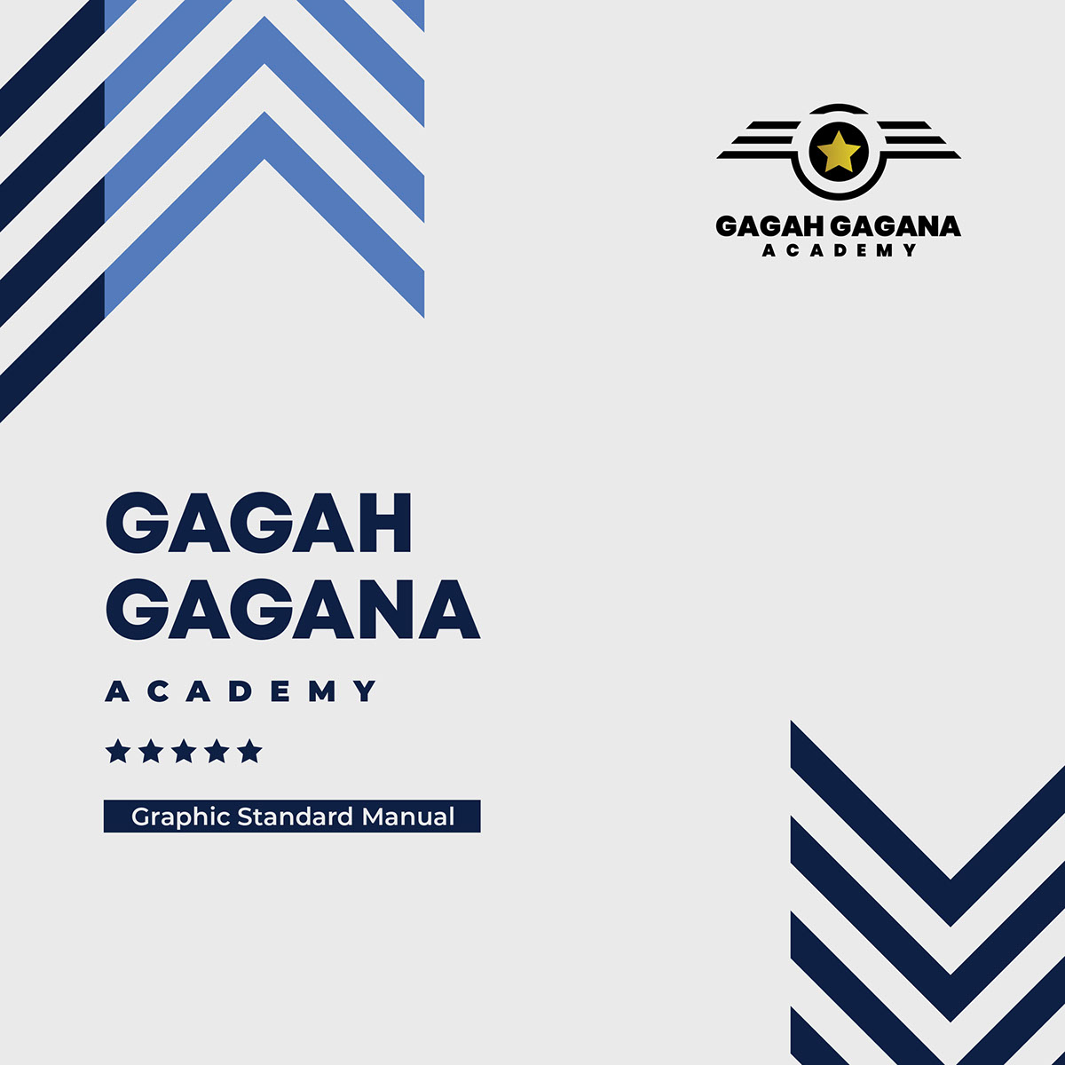 Graphic Standard Manual - Gagah Gagana Academy Project rendition image