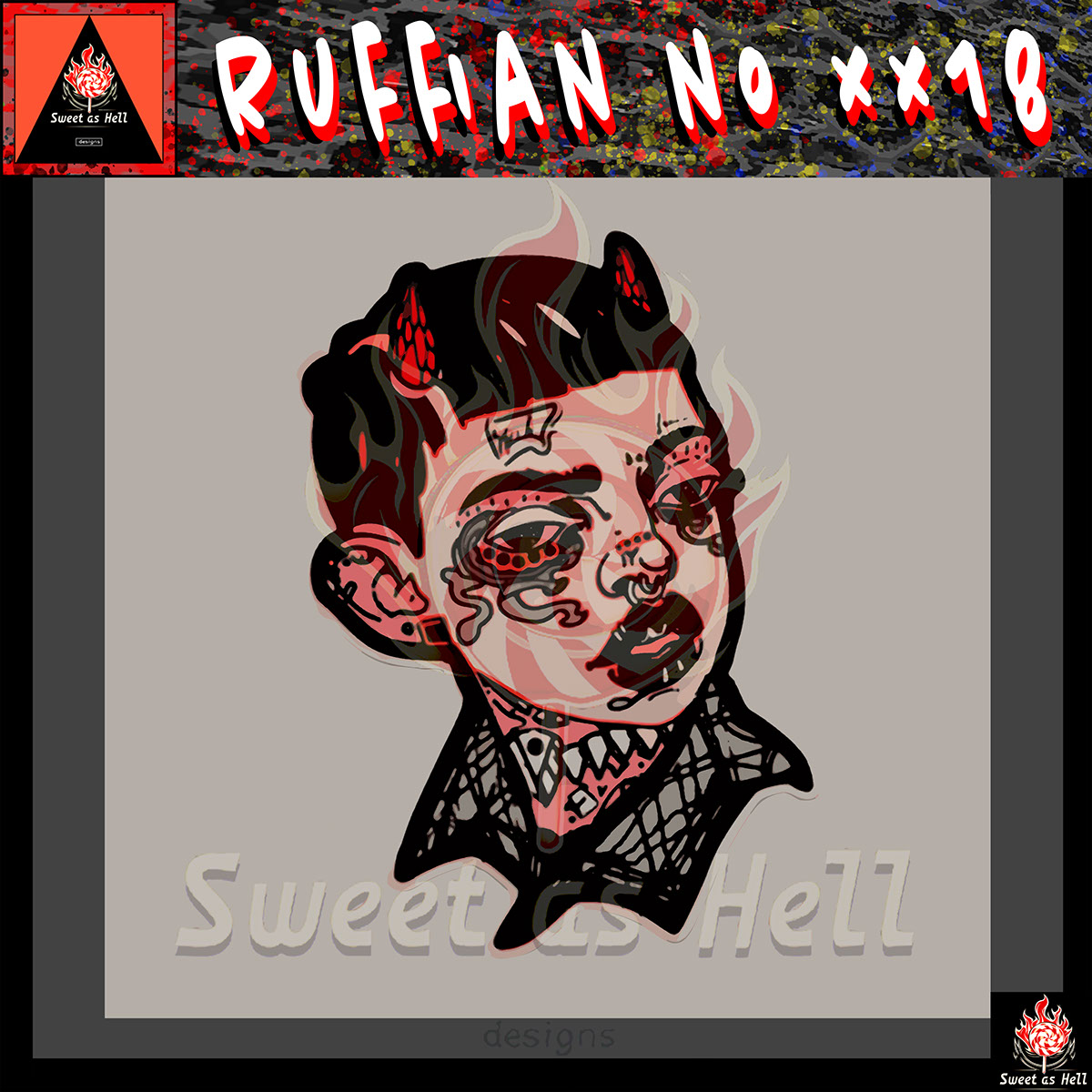 Sweet_As_Hell_Designs_Licensable_Ruffian_no_18 rendition image