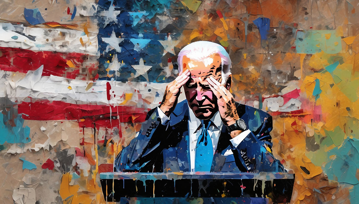 Joe Biden rendition image