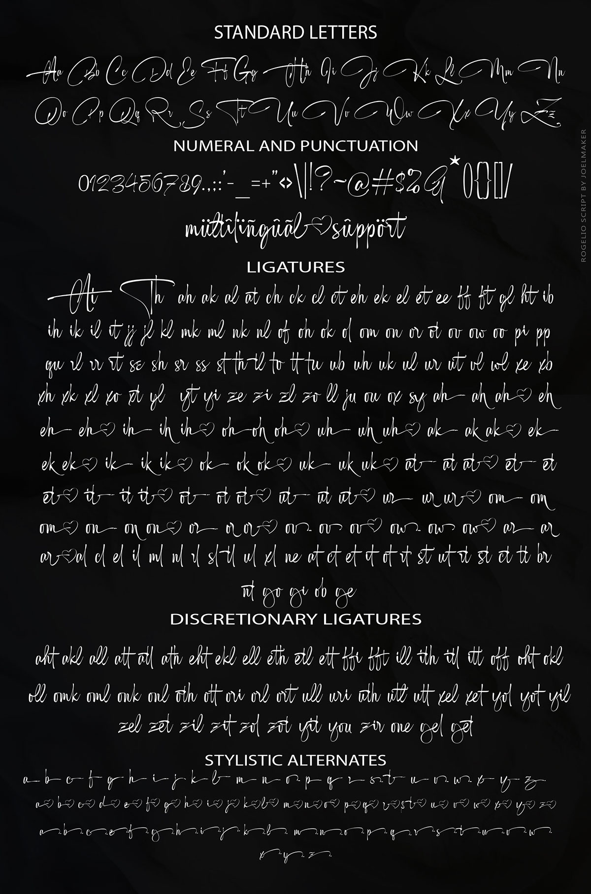 Rogelio Signature Script rendition image