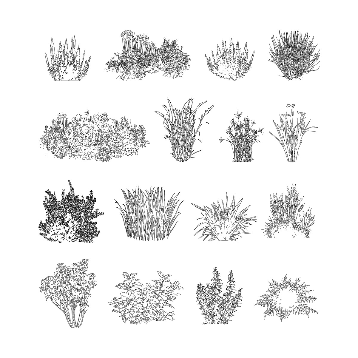 16 line shrub by feipco_sample on Behance :: Behance