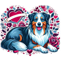 Valentine Dogs Breeds Bundle 1