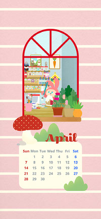 april_illustration_wallpaper