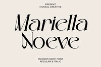 Mariella Neove font