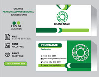creative modern name card and business card Design Template