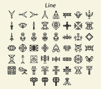 Line Fantasy Icons