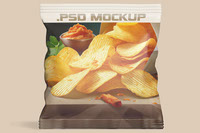 Pouch Packaging mockup psd editable