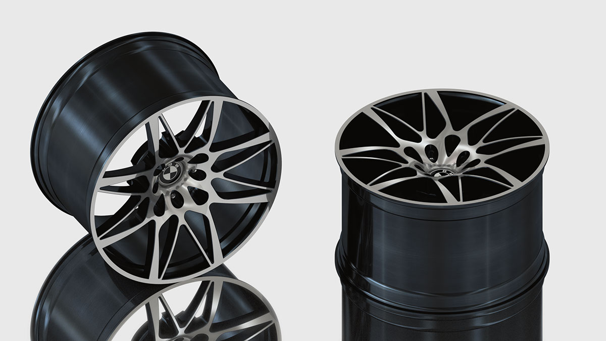 BMW wheel rim - render rendition image