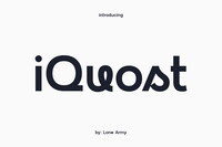 iQuost - Experimental Font