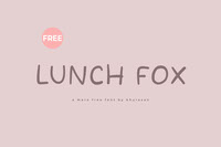 Lunch Fox Font