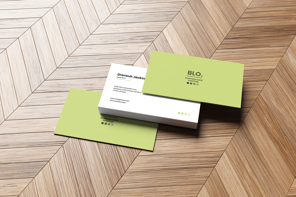 Realistic Stack Business Card Mockup on Behance :: Behance