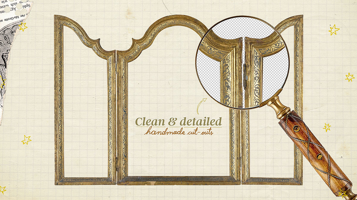 Mega Bundle Vintage Frames on Behance :: Behance
