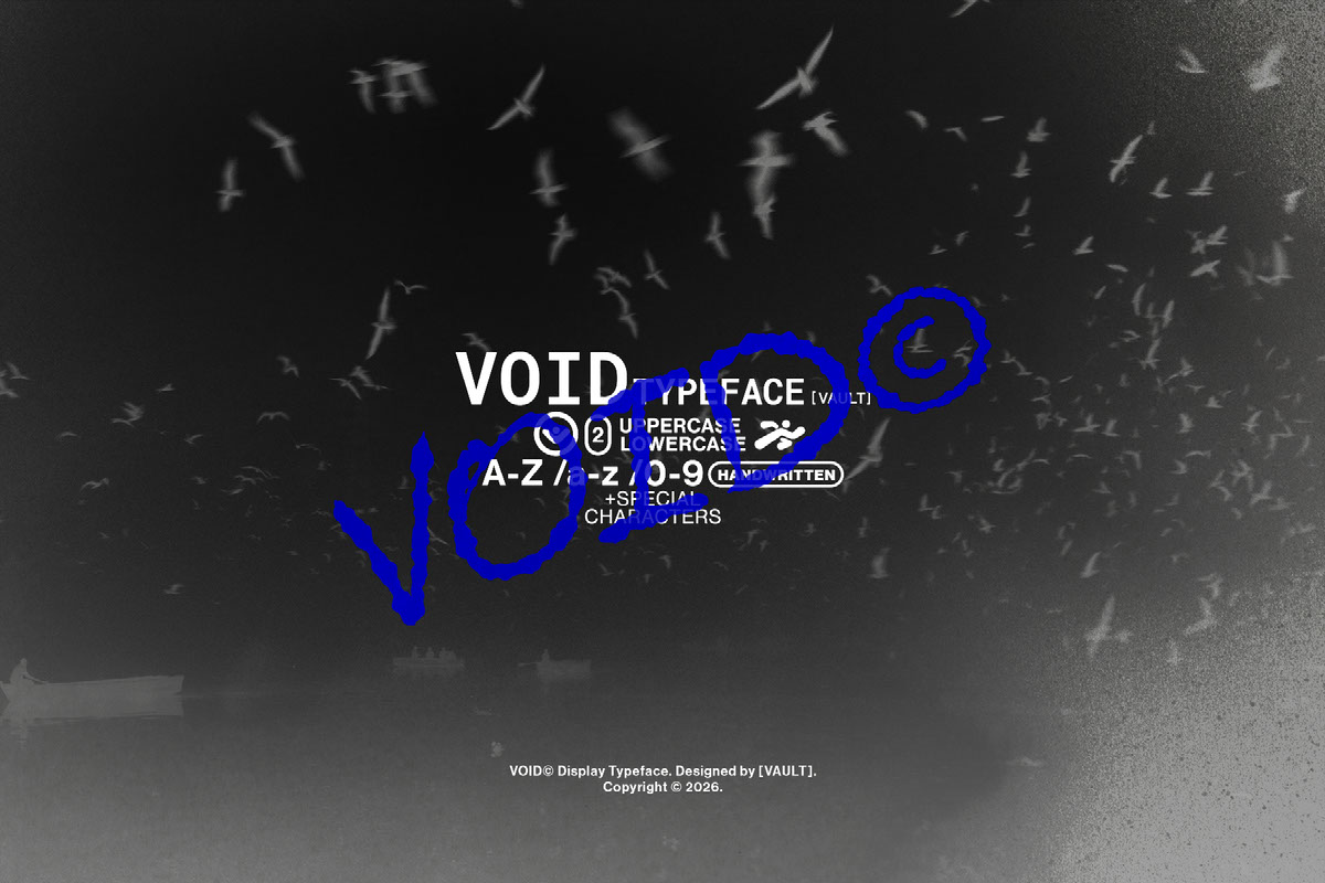VOID Typeface on Behance :: Behance