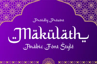 Makulath Font
