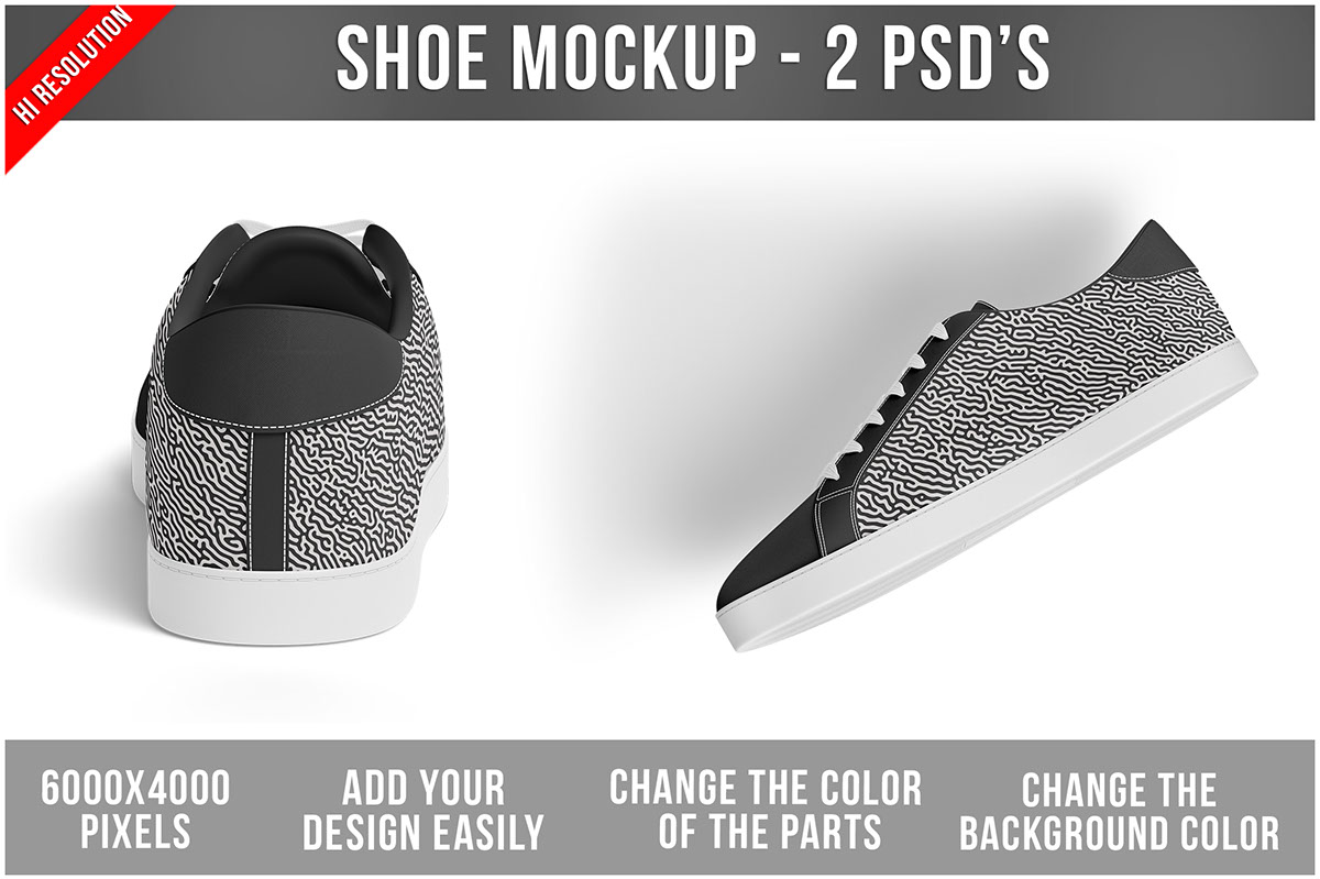 Shoe Mockup rendition image