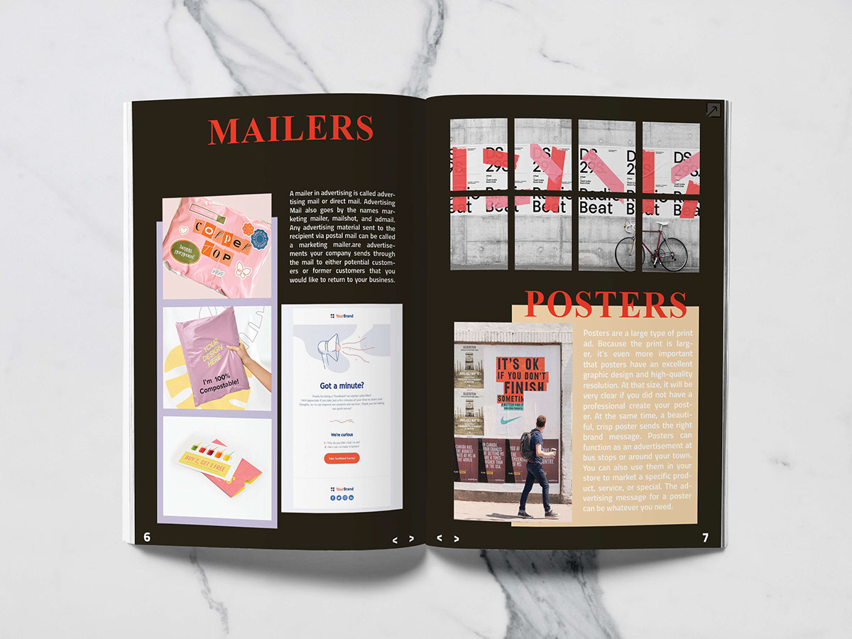 Interactive Magazine PDF Di-Design rendition image
