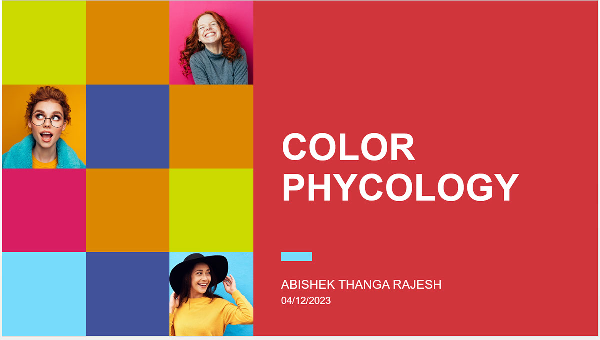 COLOUR THEORY PRESENTATION rendition image