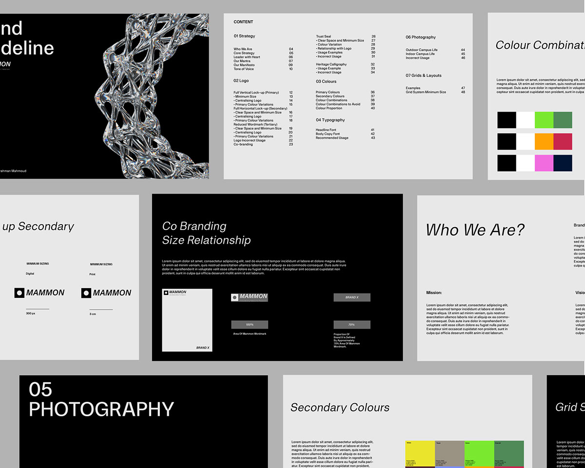 Brand Guideline Book Template rendition image