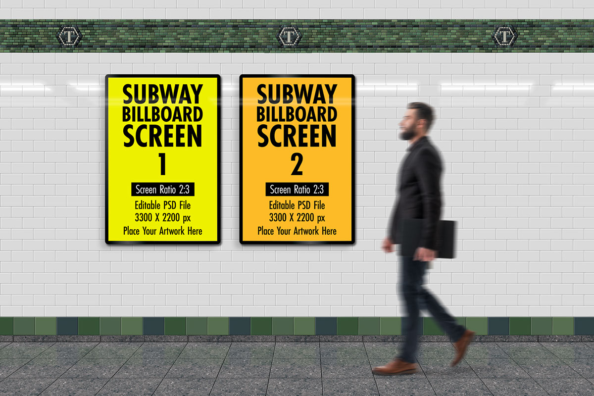 Subway 3 Screens rendition image