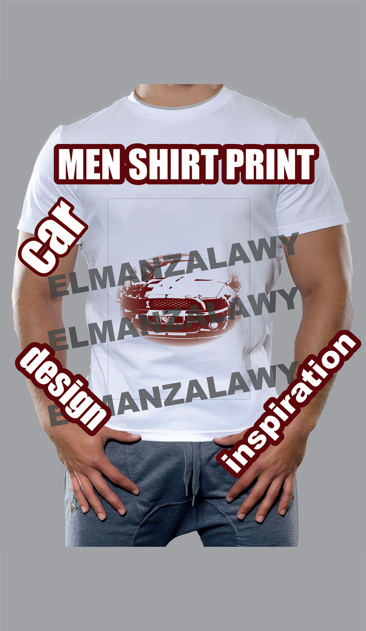 men shirt  design shirt print shirt  t-shirt rendition image