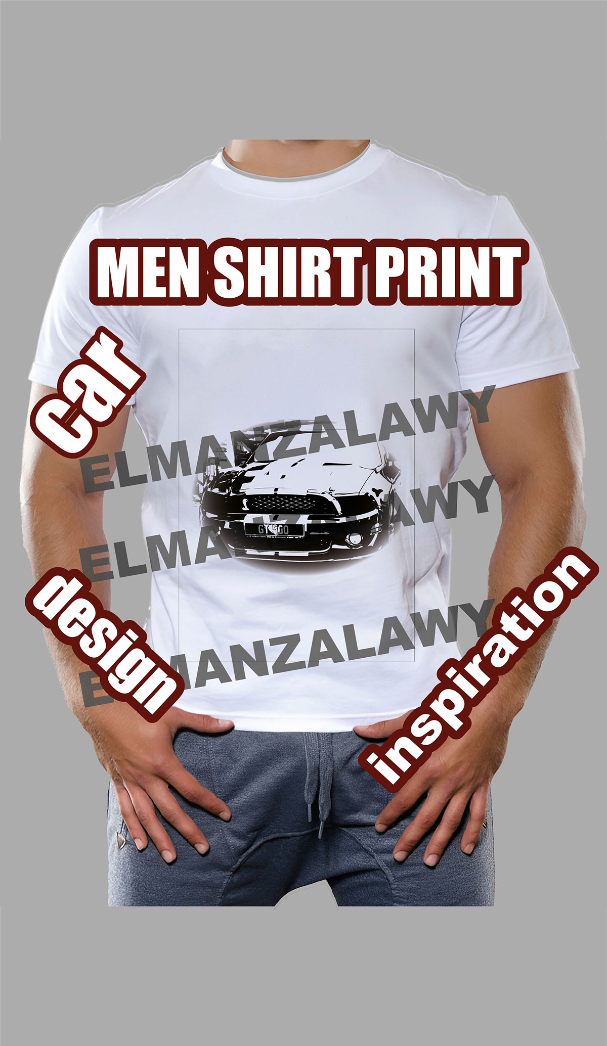 men shirt  design shirt print shirt  t-shirt rendition image