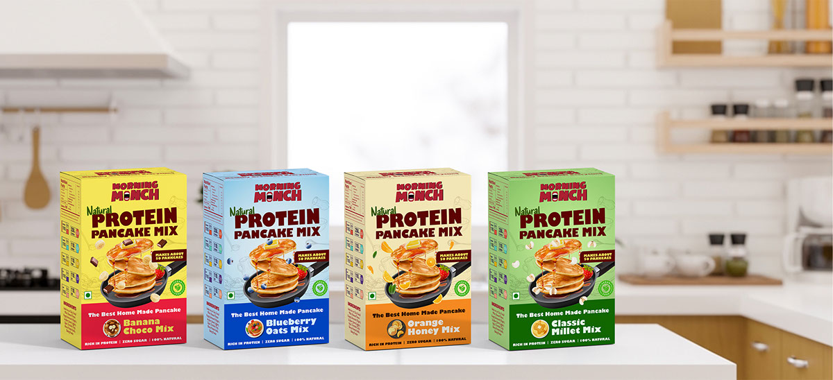 Pancake Brand Identity rendition image