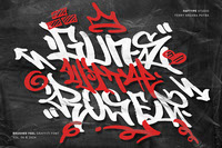 Guns With Rosez Graffiti Font