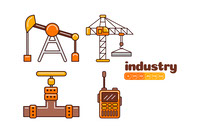 Industry Element Vector Pack