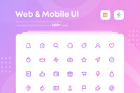 Complete Web and Mobile UI Icons Pack