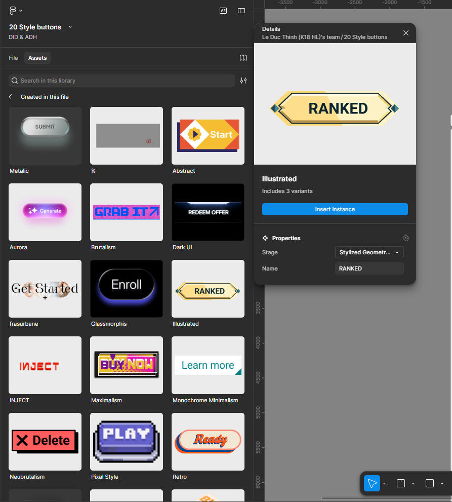 20 Style Buttons on Behance :: Behance