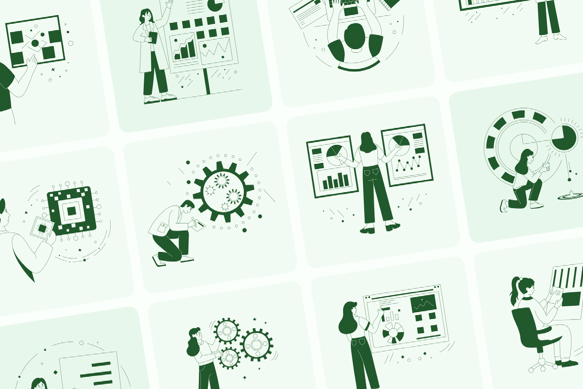Research Illustration Set on Behance :: Behance