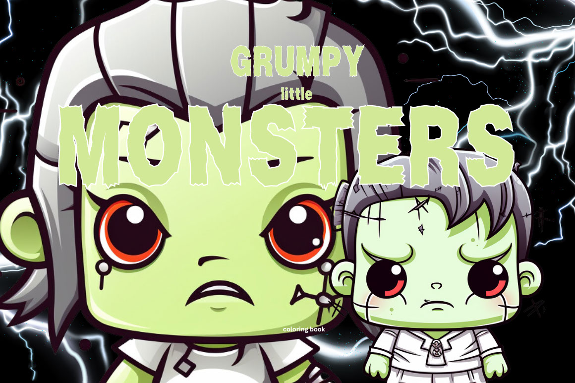 Grumpy Little Monsters 2024 rendition image