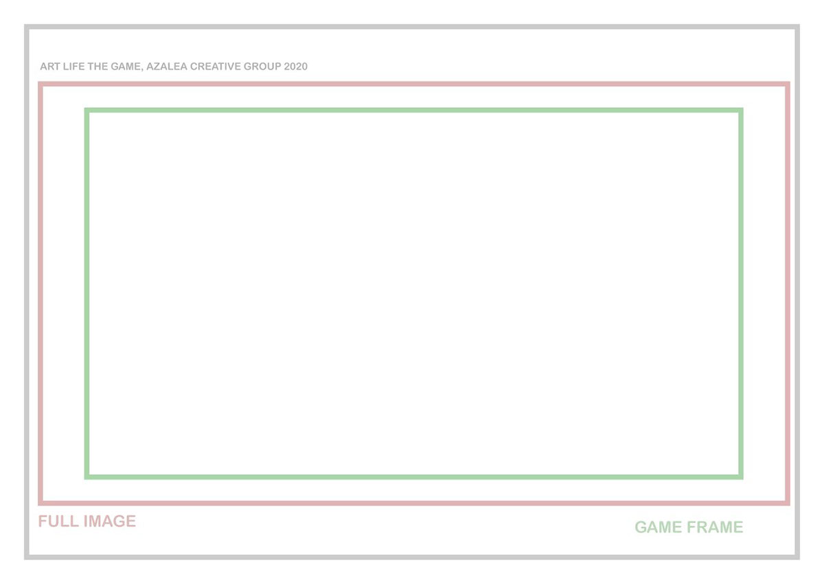 Storyboard template for games rendition image
