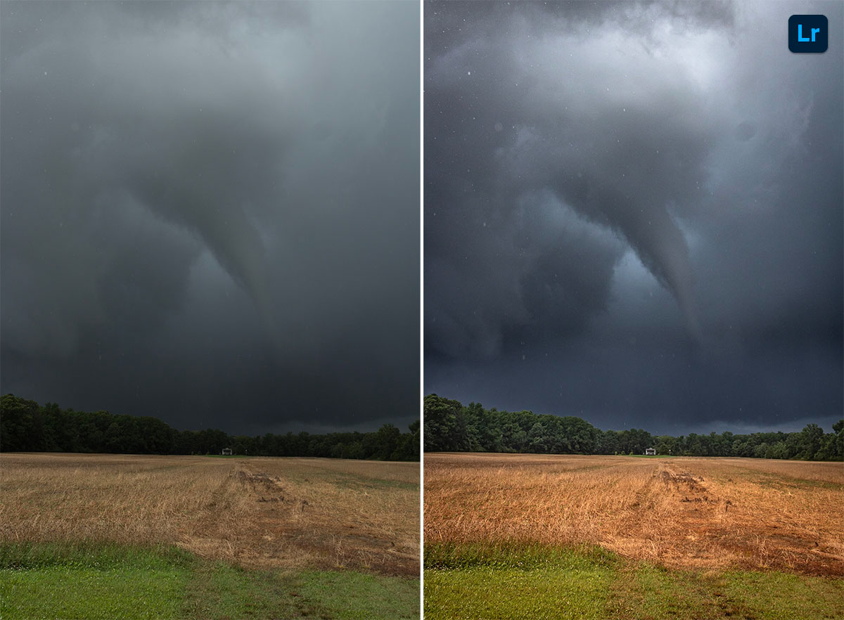 North Carolina Tornado Remix Lightroom