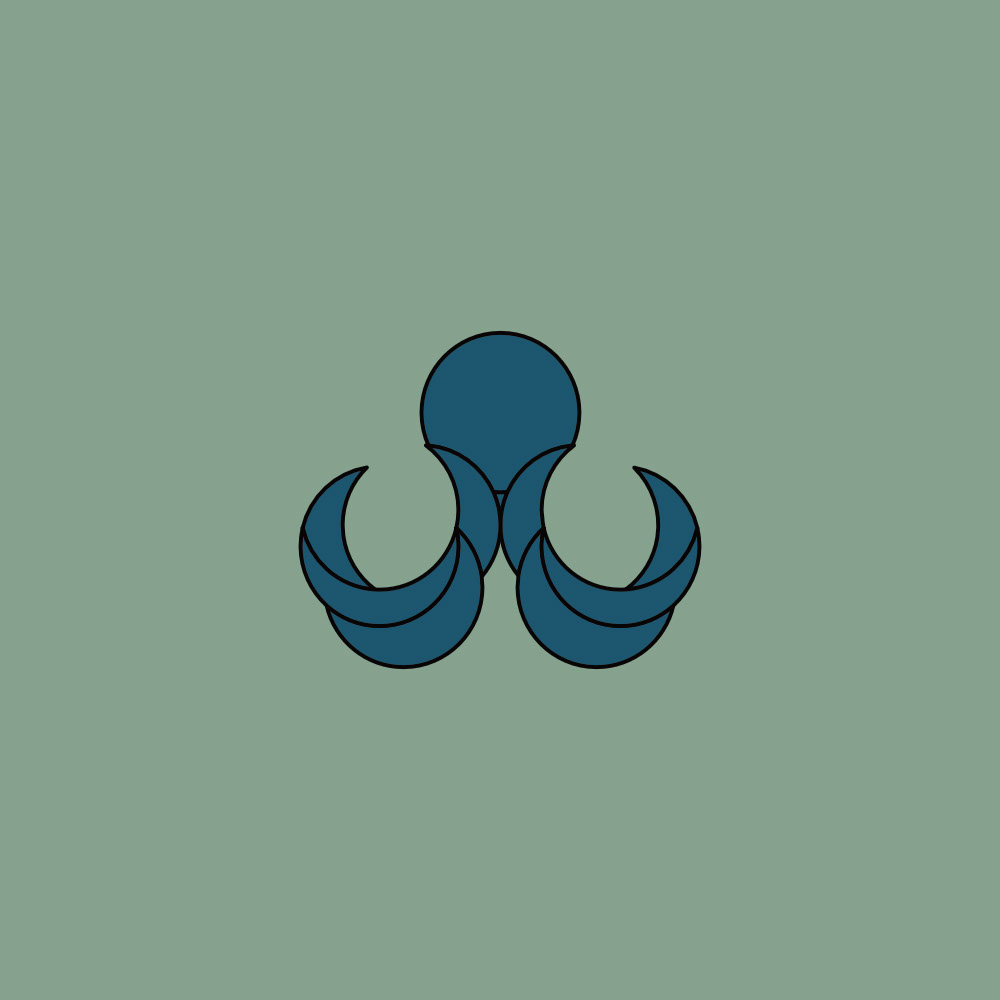 octopus logo rendition image