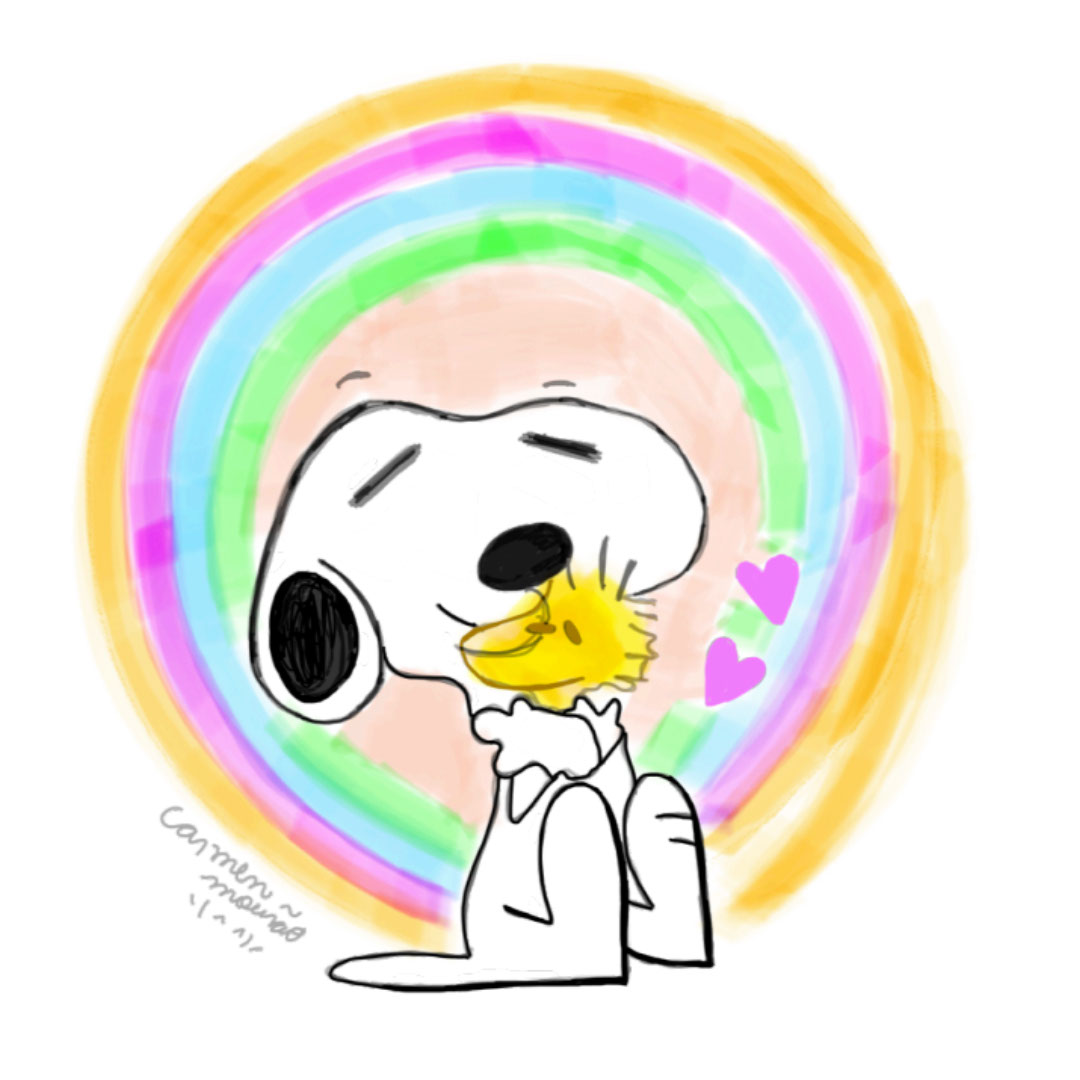 Snoopy piloto rendition image