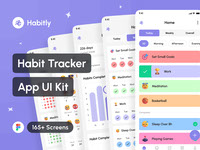 Habitly - Habit Tracker App UI Kit