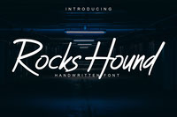 Rocks Hound Handwritten Font
