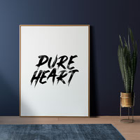Pixelmay - Pure Heart Poster A0