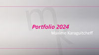 Maxime Karaguitcheff porfolio 2024