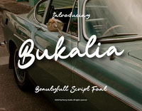 Bukalia - Beautyfull Script Font
