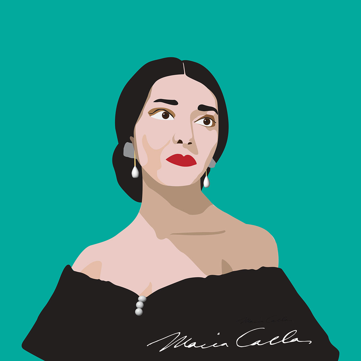 Maria Callas rendition image