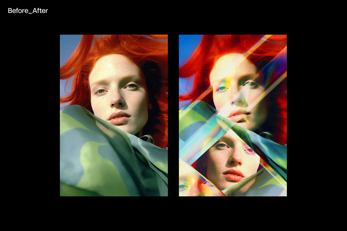 Radiance Prism Photo Effect rendition image