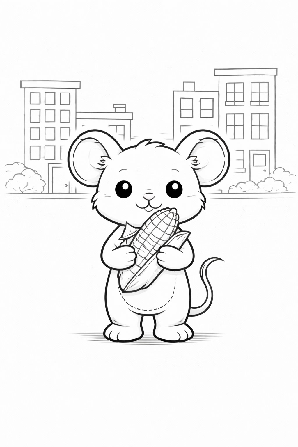Free Coloring Rendering Coloring page for kids on Behance :: Behance
