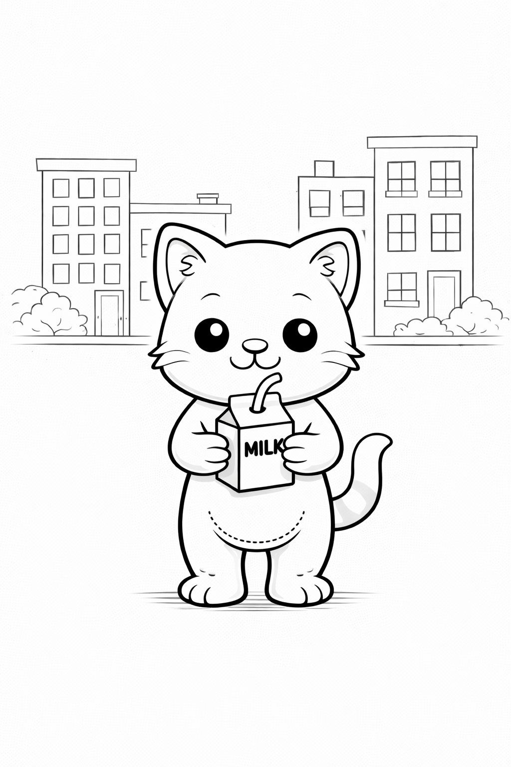 Free Coloring Rendering Coloring page for kids on Behance :: Behance