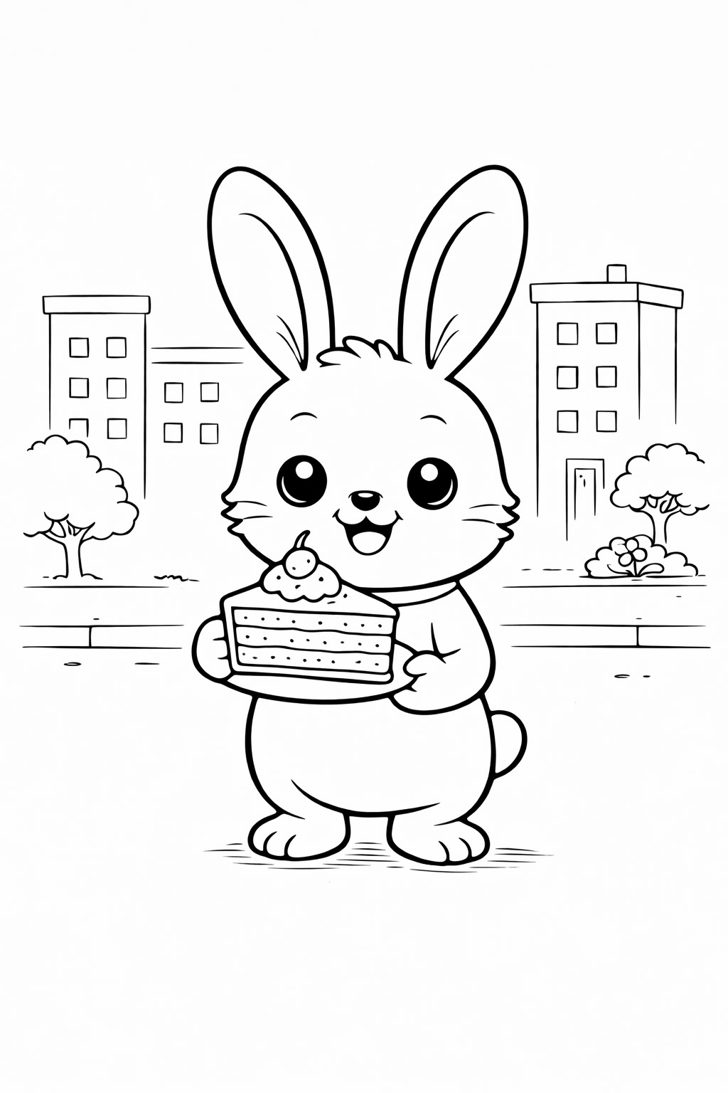 Free Coloring Rendering Coloring page for kids on Behance :: Behance