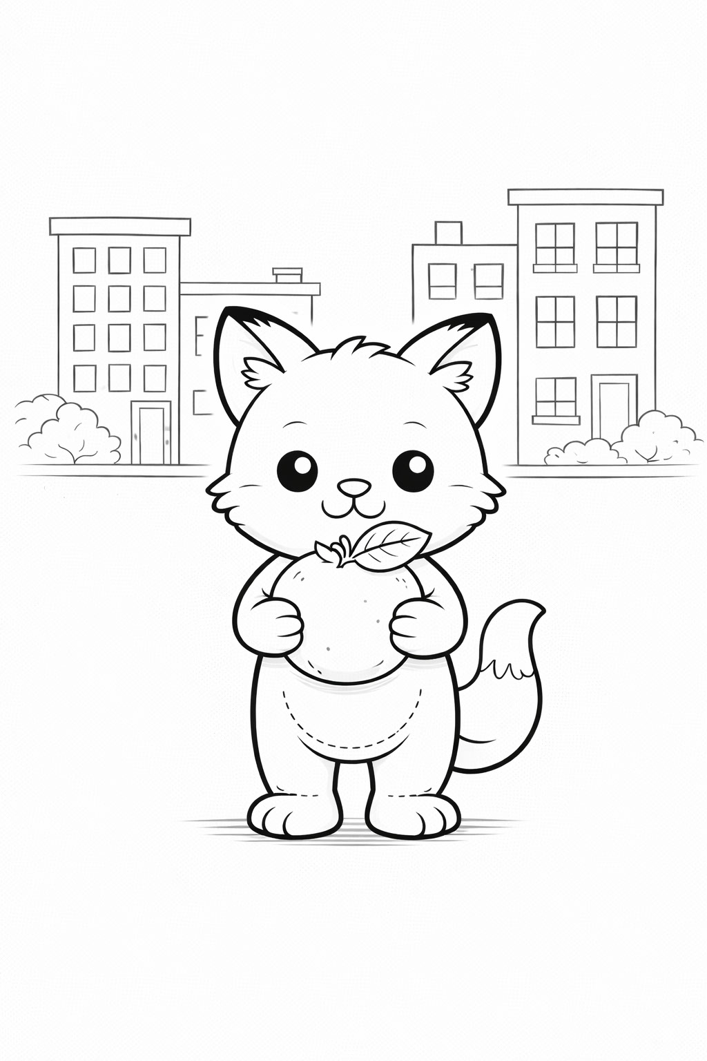 Free Coloring Rendering Coloring page for kids on Behance :: Behance