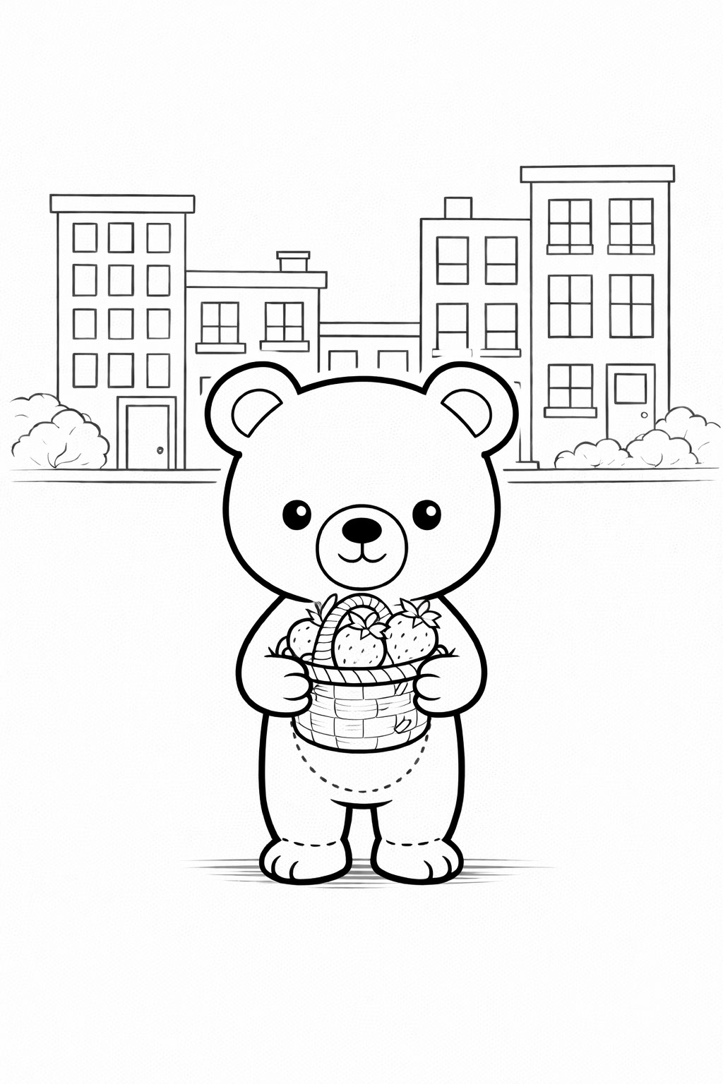 Free Coloring Rendering Coloring page for kids on Behance :: Behance