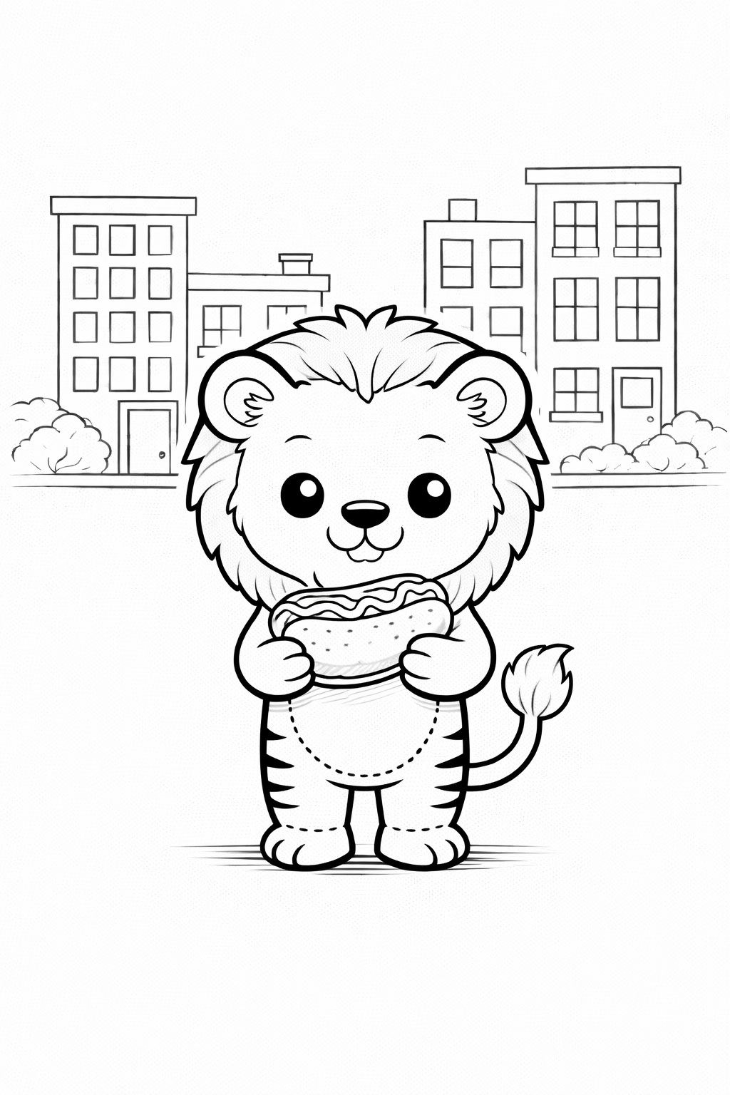 Free Coloring Rendering Coloring page for kids on Behance :: Behance