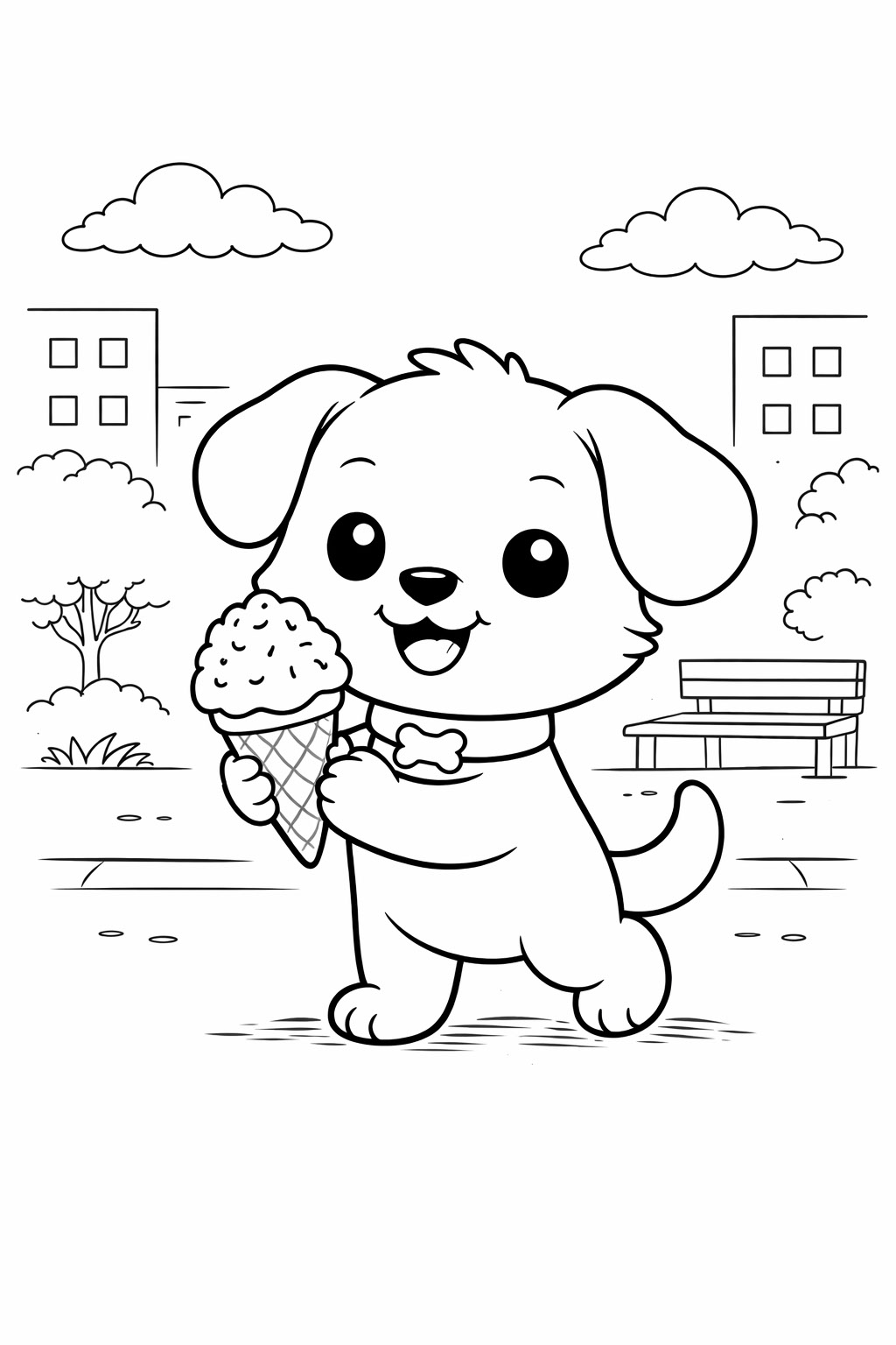 Free Coloring Rendering Coloring page for kids on Behance :: Behance